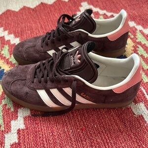 Adidas Gazelle Chocolate Suede Shoes